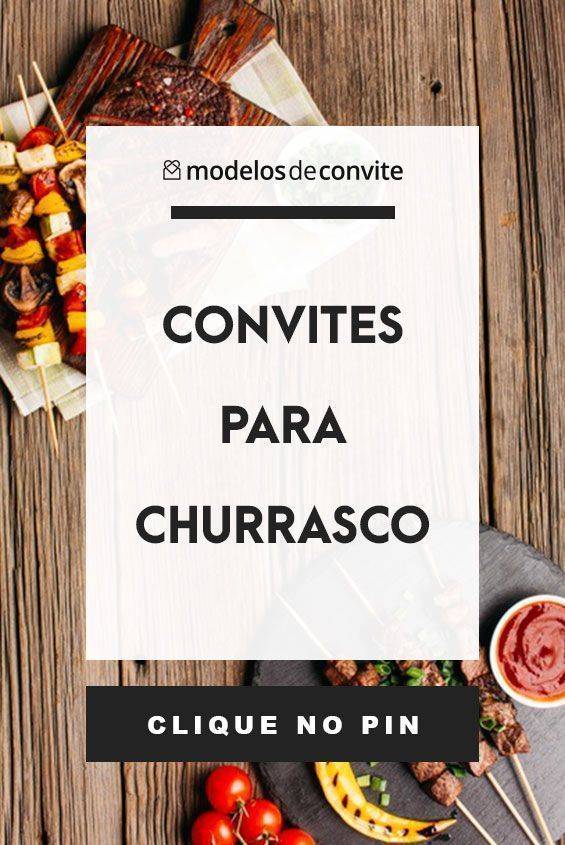 10 Convites para Churrasco Prontos para Editar – Modelos de Convite